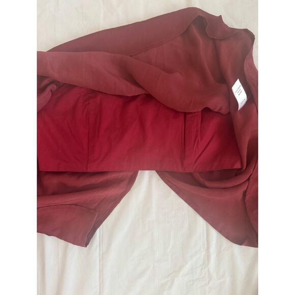 Lulus Burgundy Off Shoulder Top Size S - Picture 5 of 6